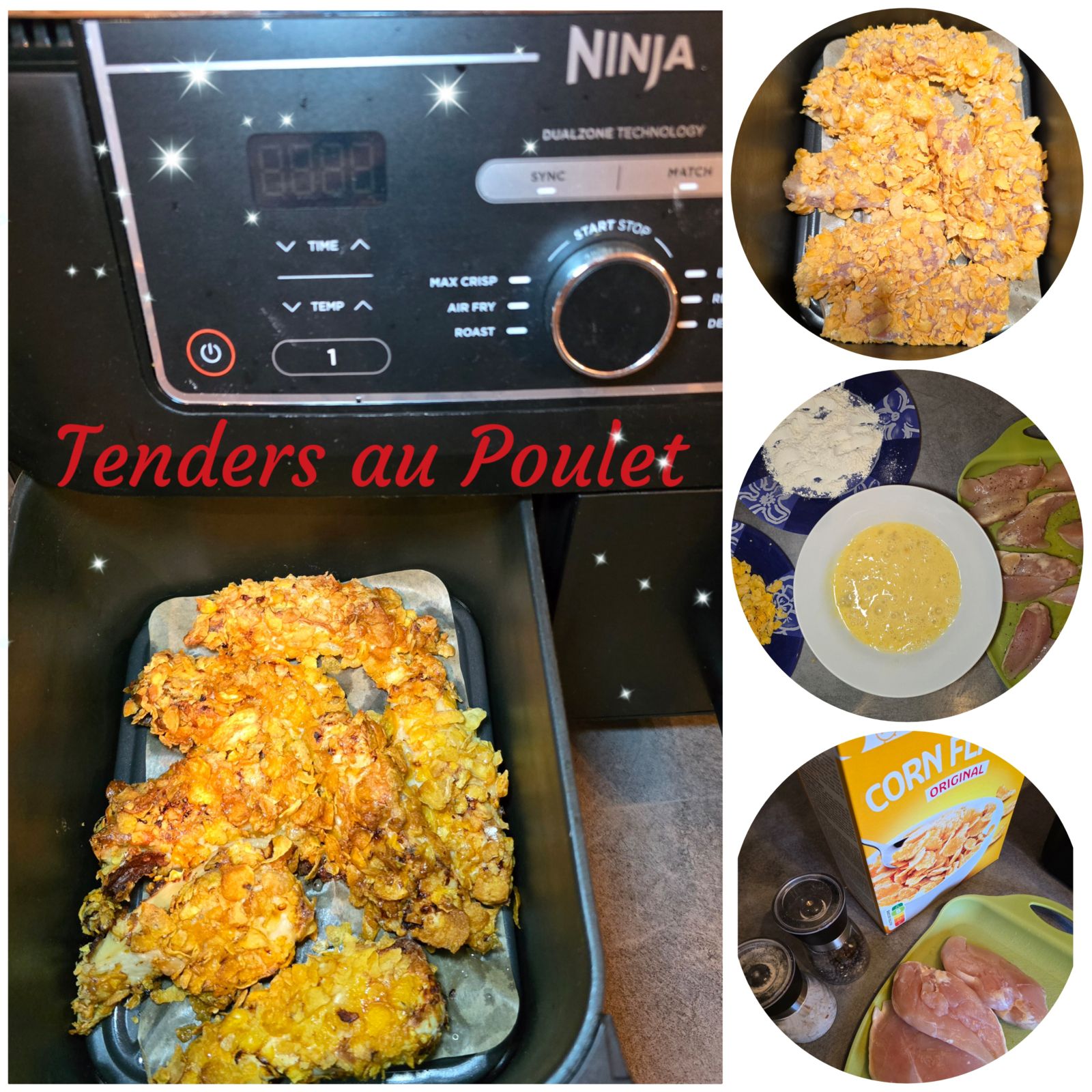 Tenders au Poulet à la Ninja Air Fryer