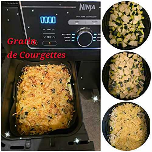 Gratin de Courgettes à la Ninja Air Fryer