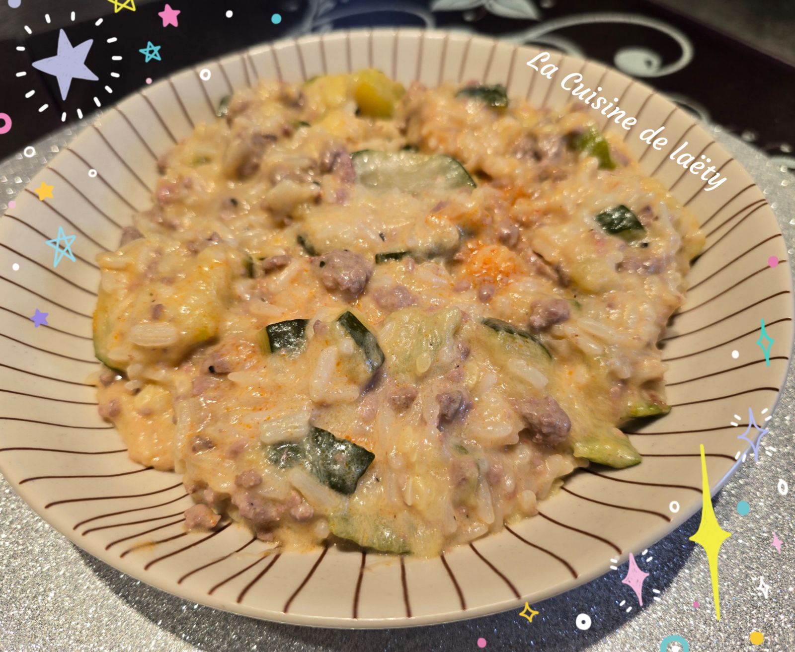 One Pot Rice Courgettes et Boeuf au Curry