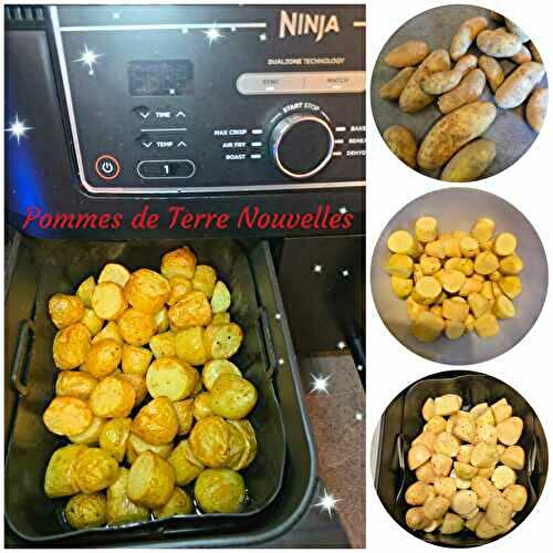 Pommes de Terre Nouvelles à la Ninja Air Fryer