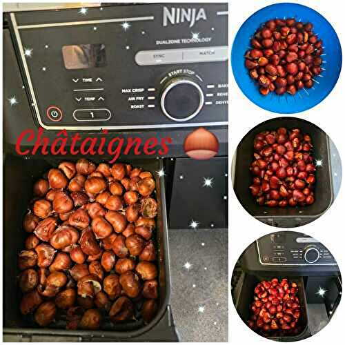 Châtaignes à la Ninja Air Fryer