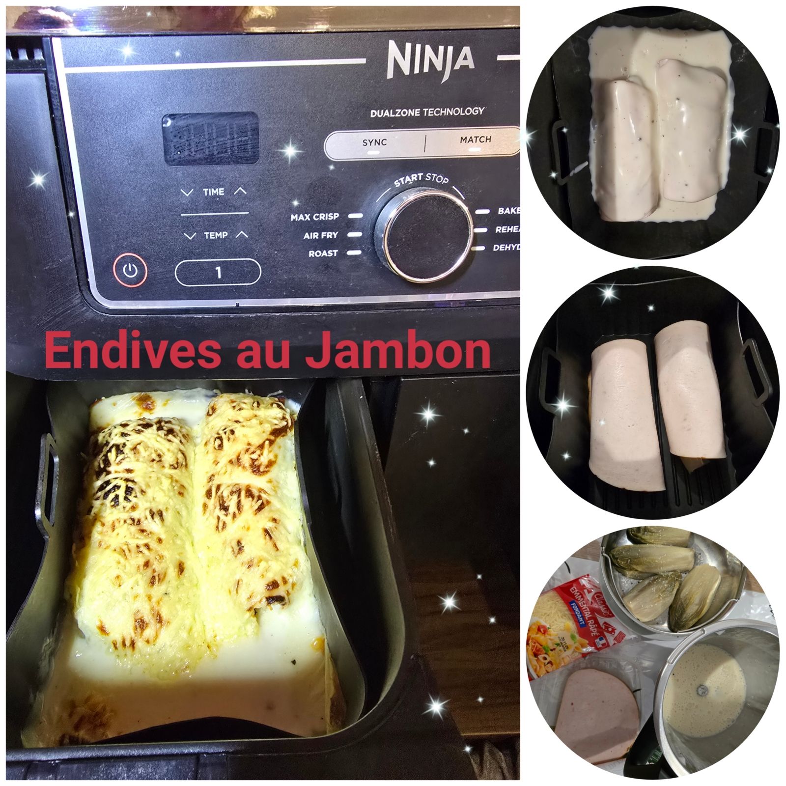 Endives au Jambon à la Ninja Air Fryer