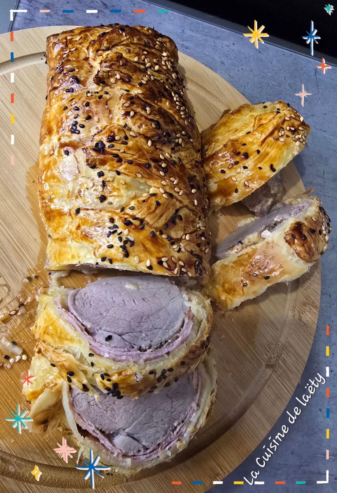 Filet Mignon en Croûte au Bacon et au Cheddar