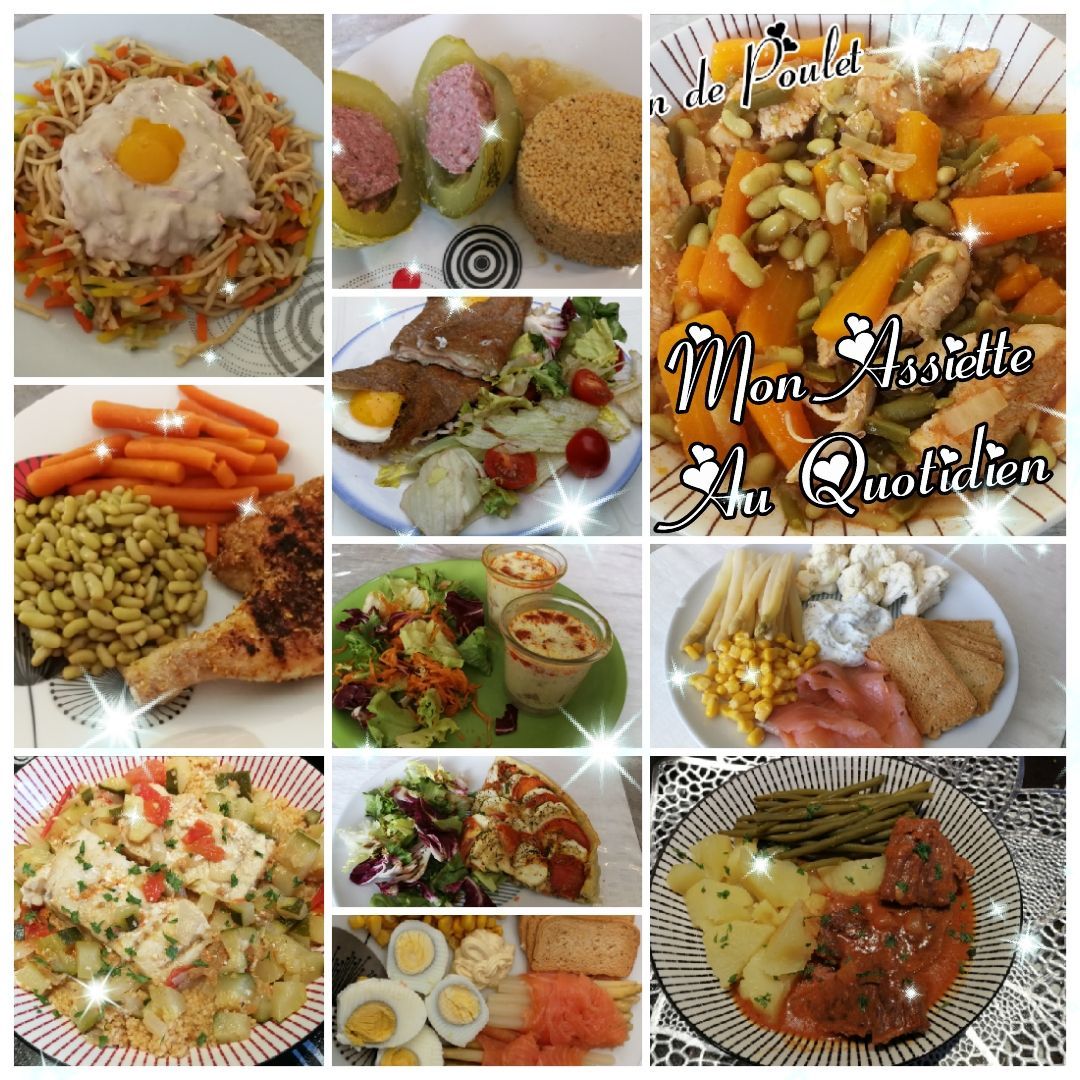 Mes assiettes du mois de Novembre et Décembre 2025 💖