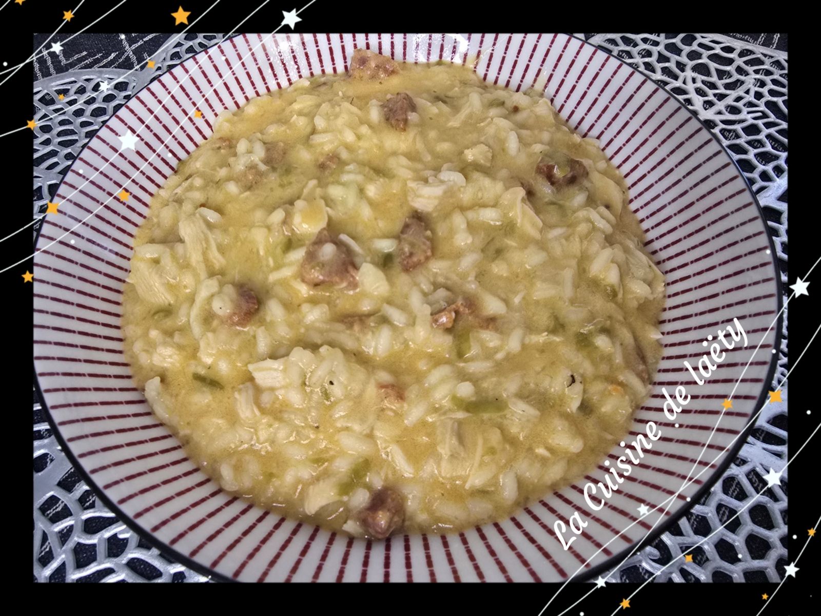Risotto de Poulet au Chorizo et aux Légumes