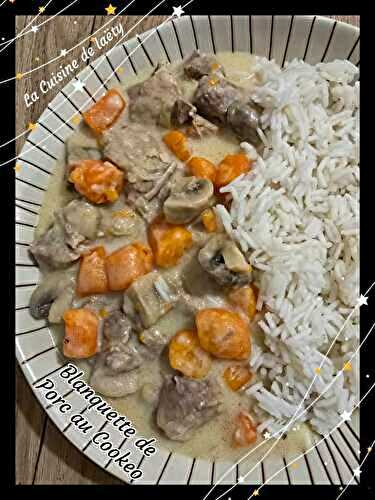 Blanquette de Porc au Cookeo