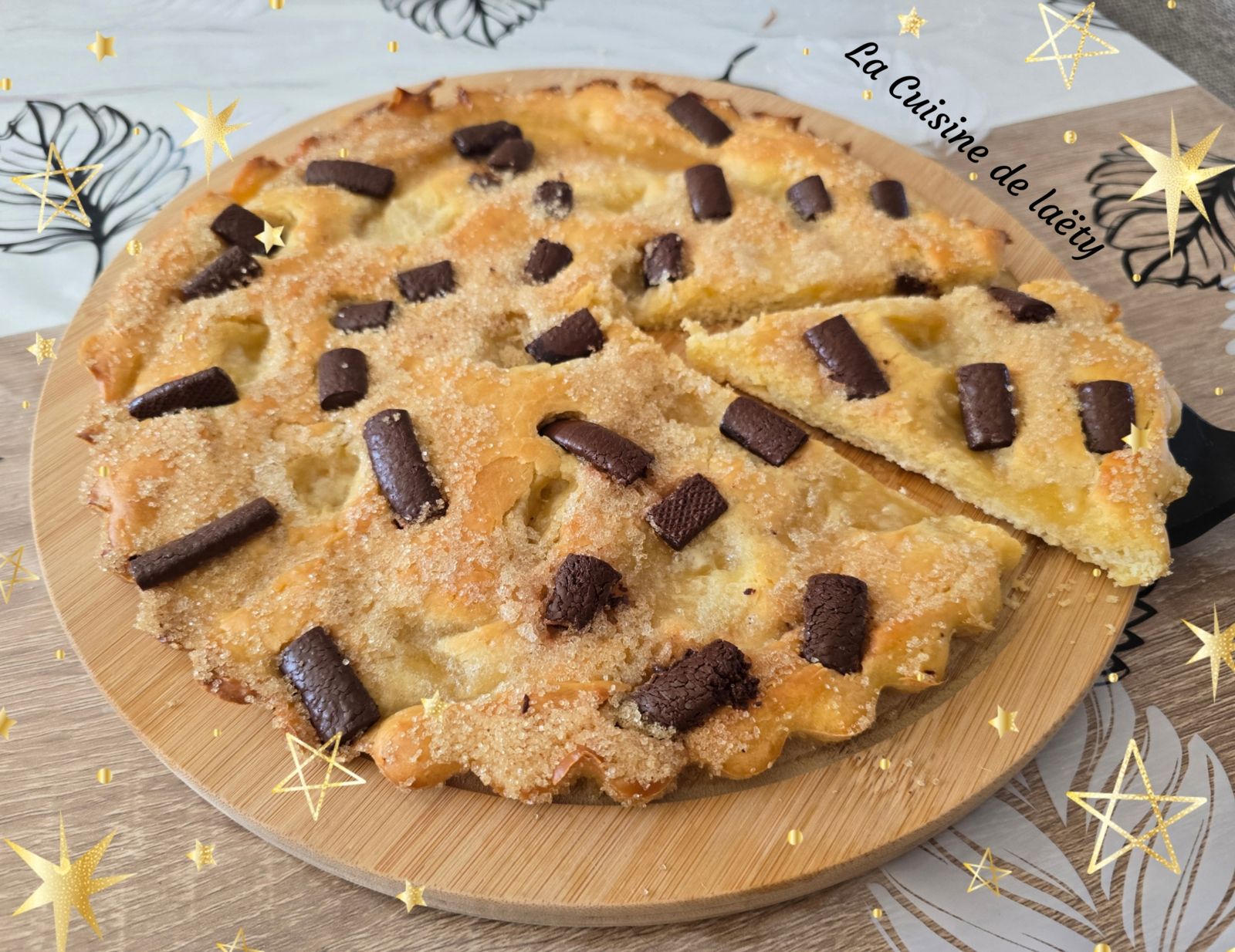 Tarte au Sucre et Chocolat