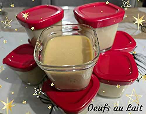 Oeufs au Lait à la Multi délices Seb