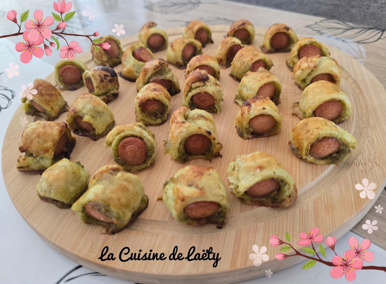 Saucisses Feuilletées au Pesto
