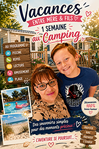 Vacances entre mère et fils au Camping