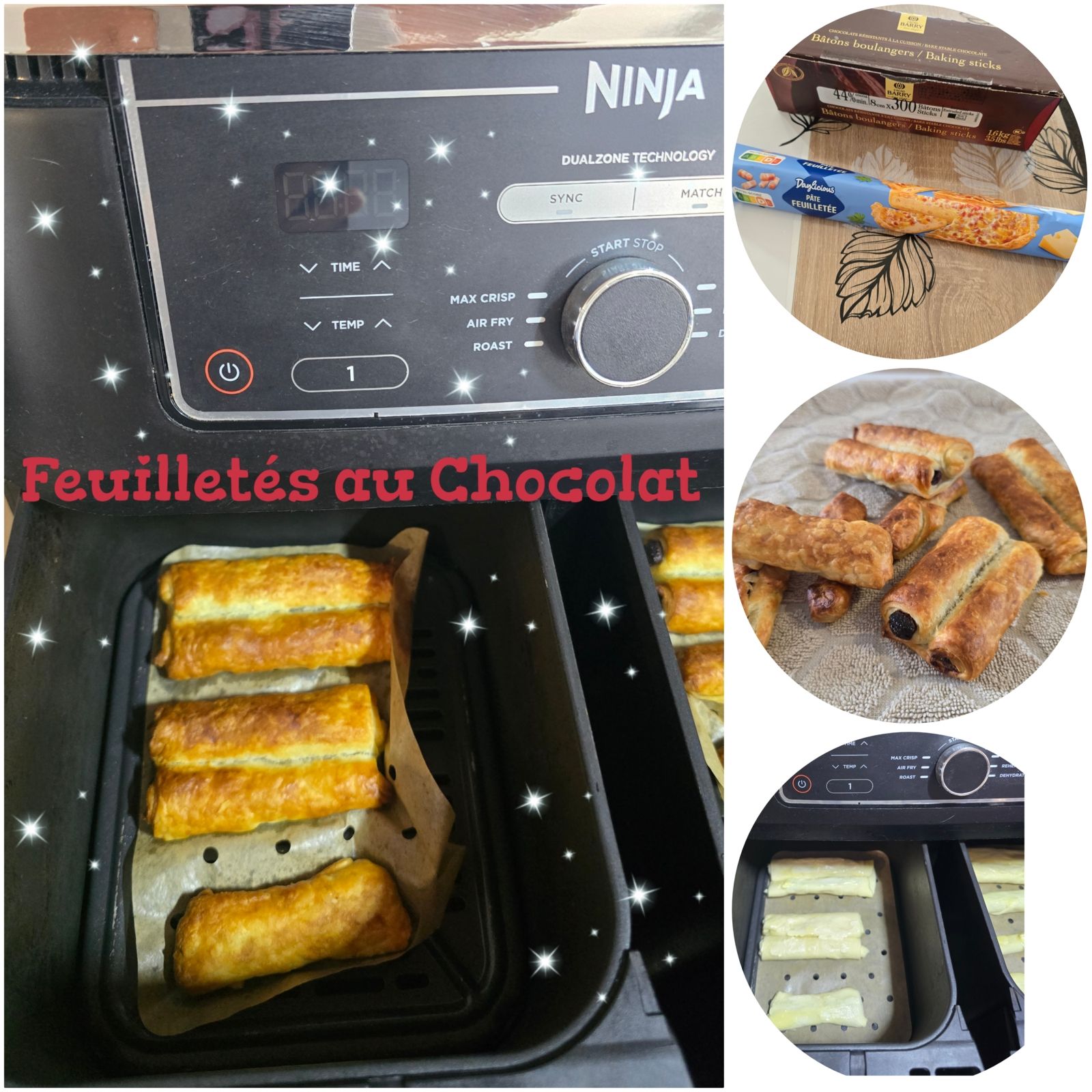 Feuilletés au Chocolat