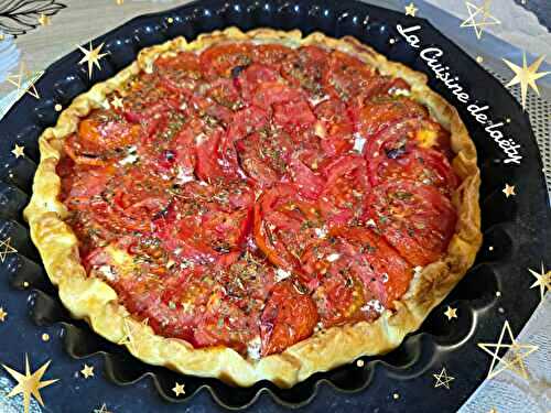 Tarte à la Tomates et fromage Ail et Fine Herbes
