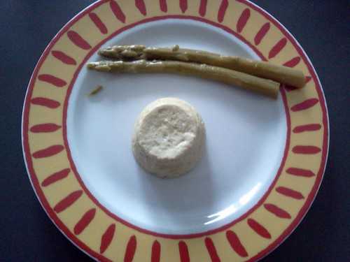 Flan d'asperges : recette Tupperware
