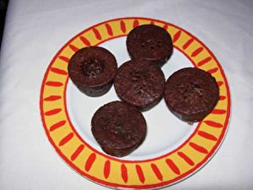 Recette de muffins au chocolat et aux pépites