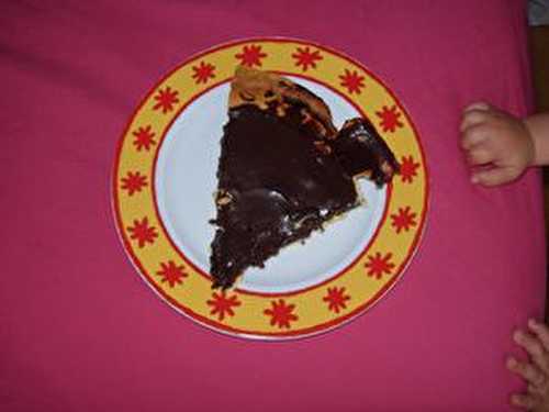 Recette tarte au chocolat et gingembre - La cuisine de Lilou92