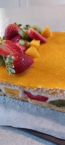 Cheesecake à la mangue