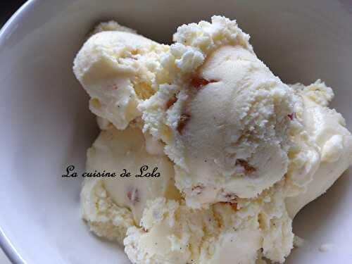 La glace Rhum Raisin (ou glace Malaga)