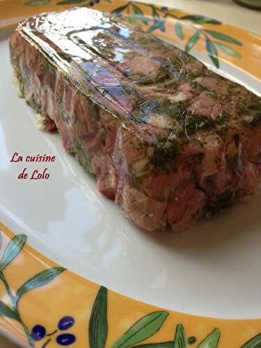 Terrine de jambon persillé