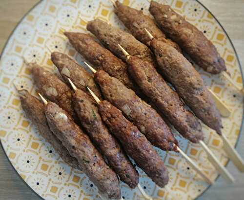 Brochettes de viande hachée (Kefta)