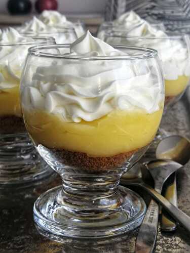 Verrine Citron Speculoos