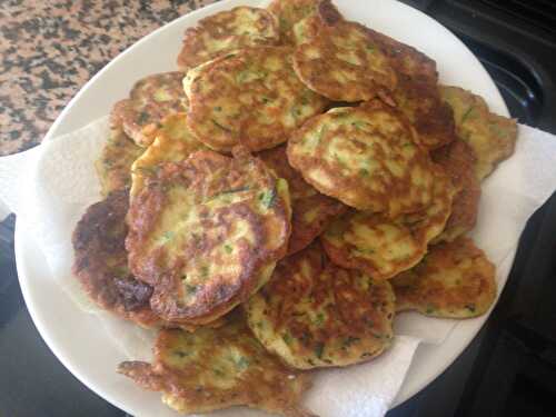 Beignets de courgettes