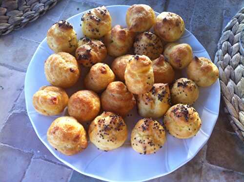 Chouquettes sucrées ou salées