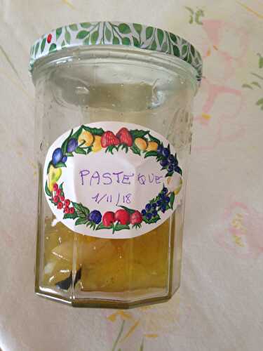 Confiture de pastèque