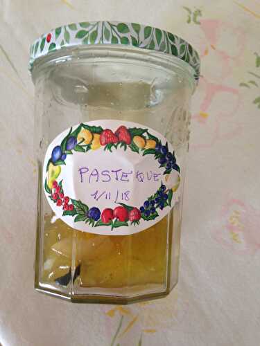 Confiture de pastèque