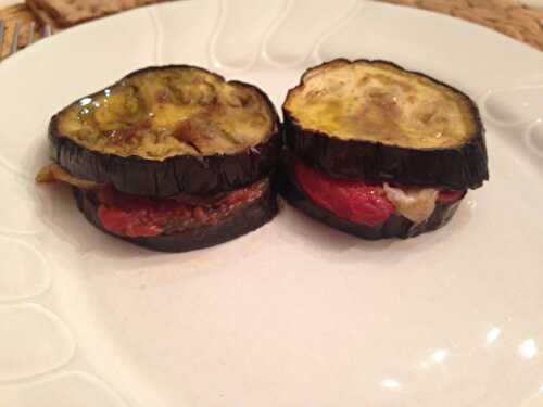 Croque d'aubergine