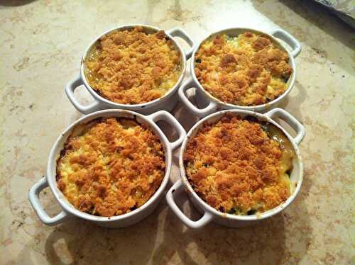 CRUMBLE SALÉ DE COURGETTES