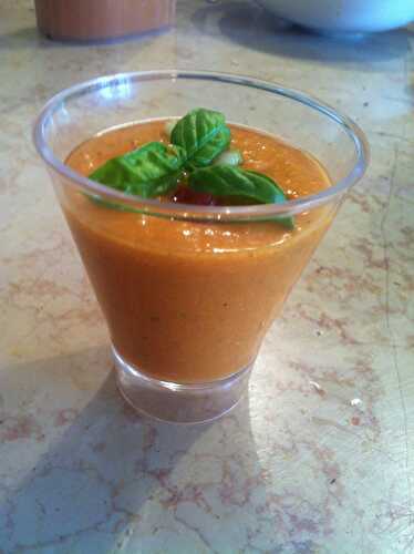 Gaspacho de tomates