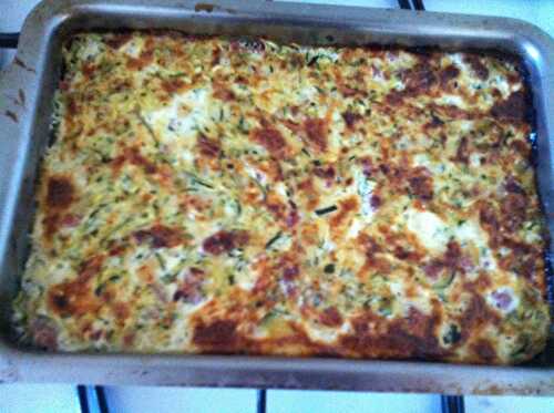 Gratin de courgettes