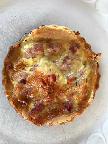 Petite quiche au pain de mie