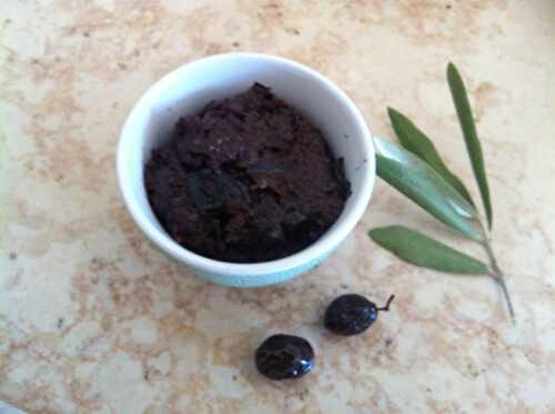 TAPENADE aux olives noires