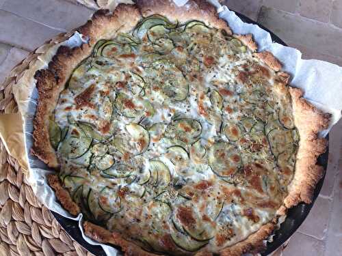 Tarte aux courgettes