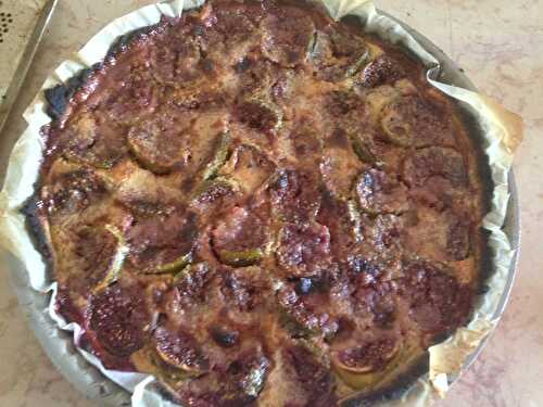 Tarte aux figues