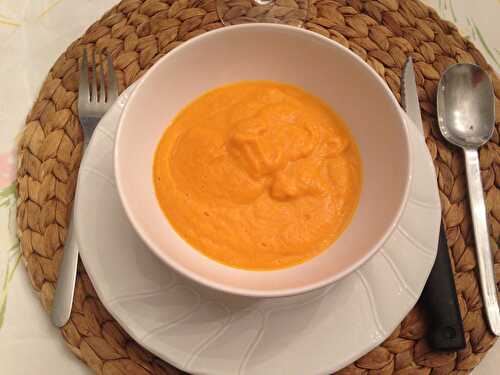 Velouté de Potiron et carotte - La Cuisine de Mamie Tho