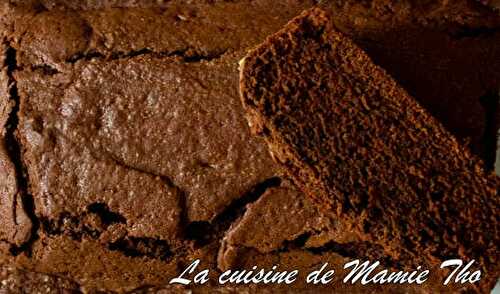Cake au chocolat de Cyril Lignac