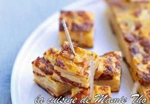 La tortilla au thon et poivron, une recette du chef Lignac - La Cuisine de Mamie Tho