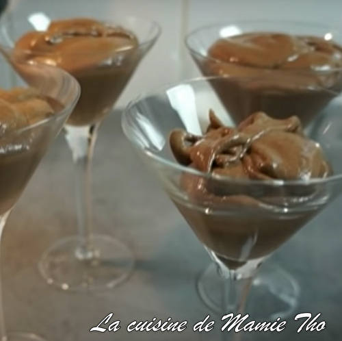 Mousse au chocolat sans oeuf