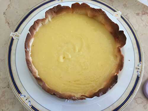 Tarte au citron facile et rapide recette de mon frère