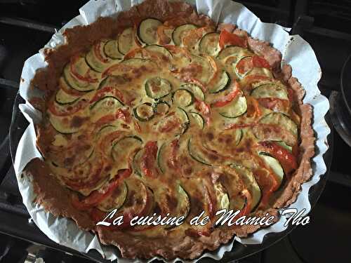 Tarte aux légumes d'été