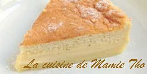 Gâteau magique à la vanille