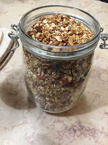 Recette granola maison