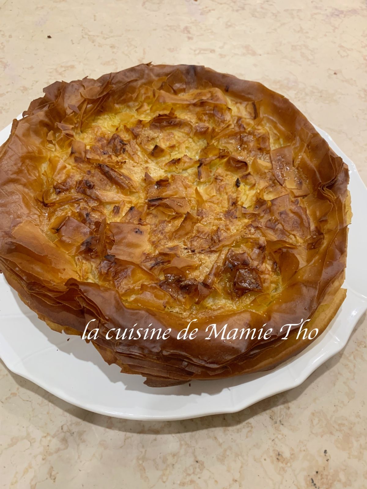 Croustade aux pommes