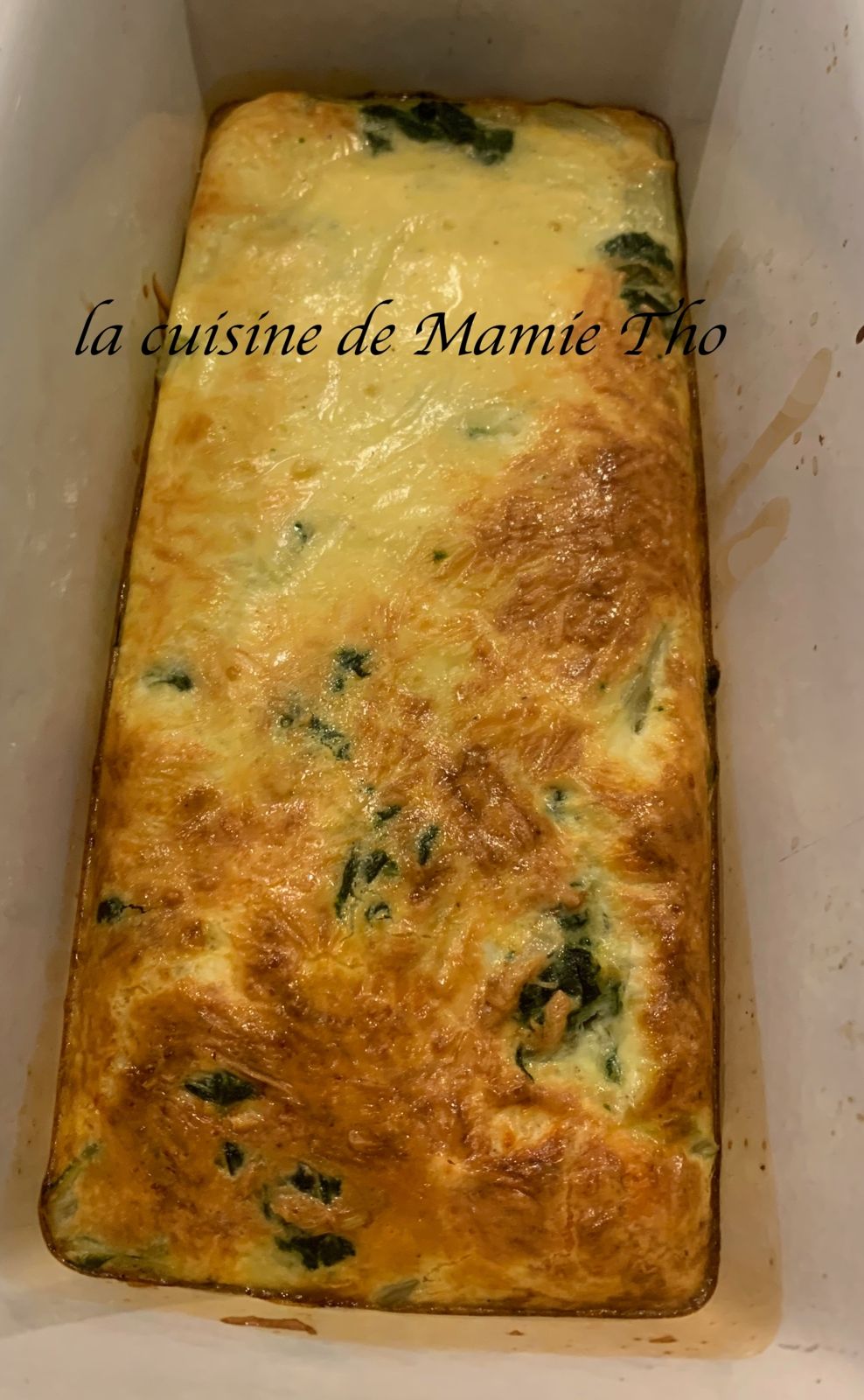 Gratin de blettes 