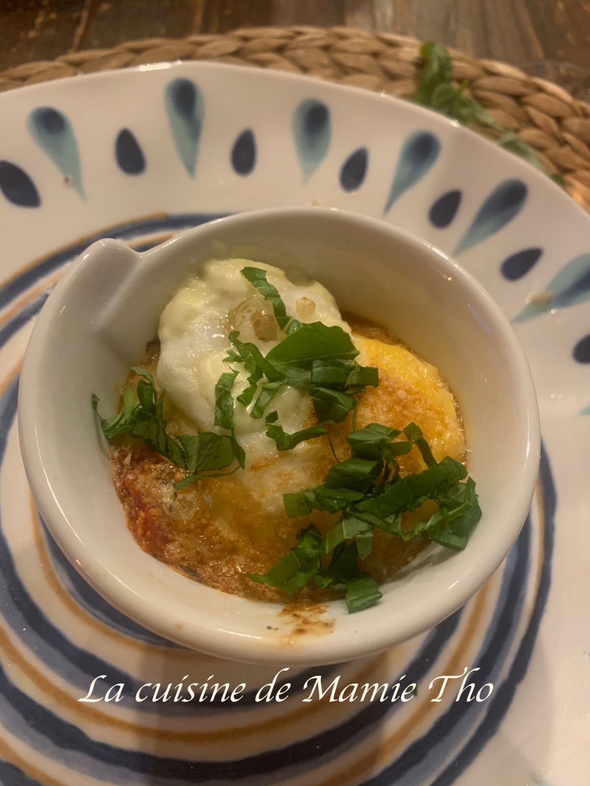 Œufs cocotte à l'Airfryer