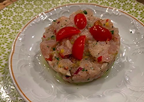 Tartare de thon thaï