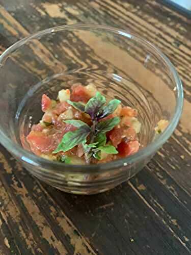 Tartare de tomates