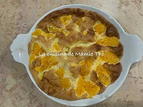 Gratin de clémentines ultra rapide